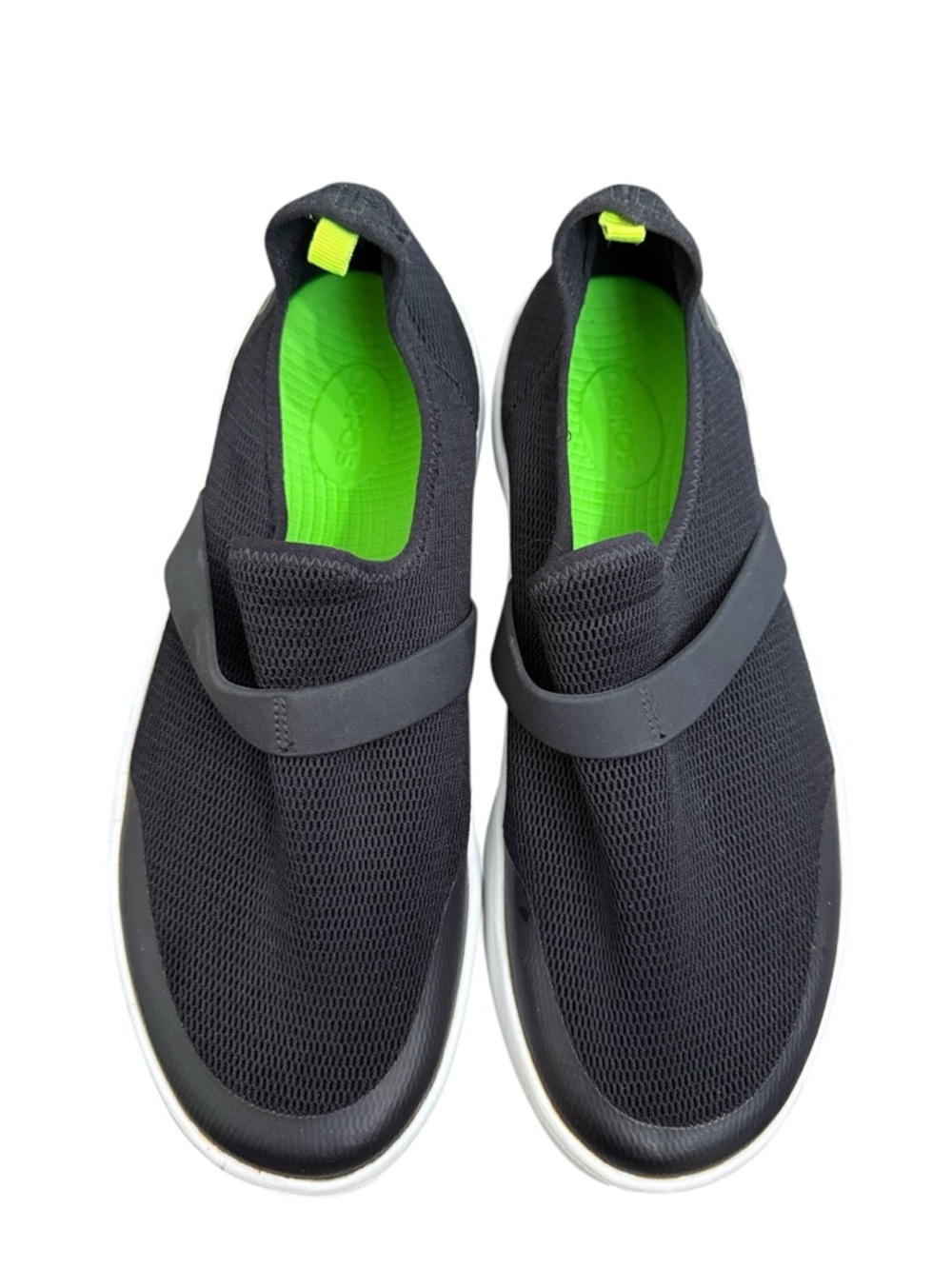 Oofos Womens Size 11 OOmg Low Slip-On Shoes Black Comfort Recovery - Picture 3 of 9